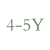 4-5Y